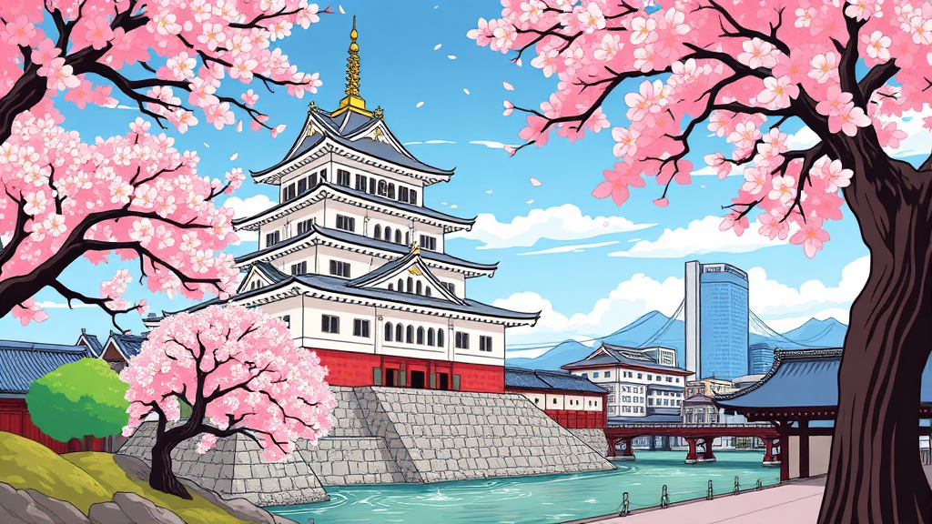 도시별 특가 투어 추천 (cartoon 스타일)