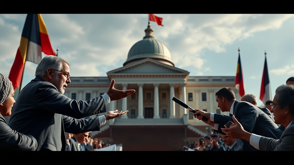 개정안에 대한 여야 및 재계 반응 (realistic 스타일)