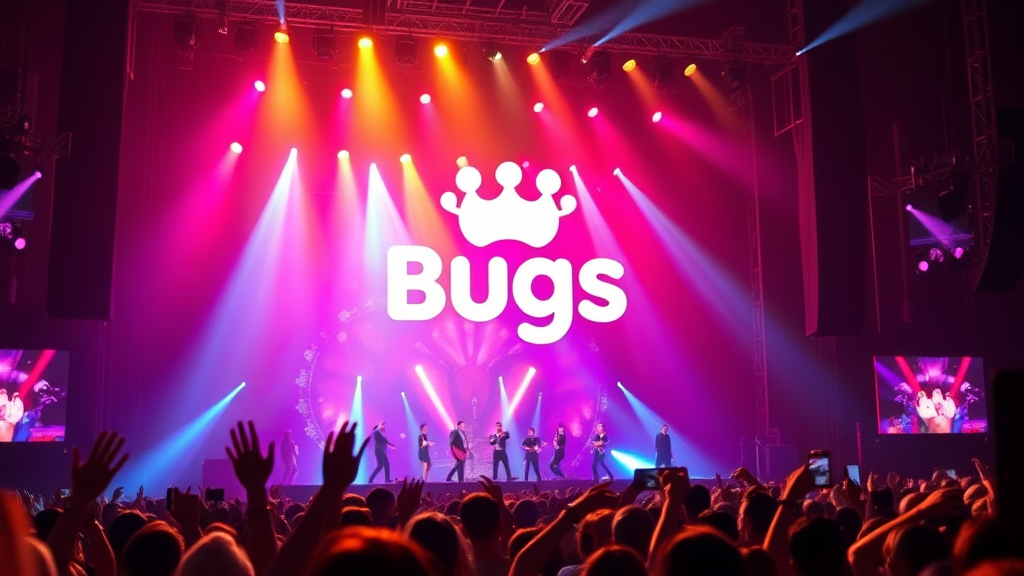 음악 스트리밍 시장 전망 (realistic 스타일)