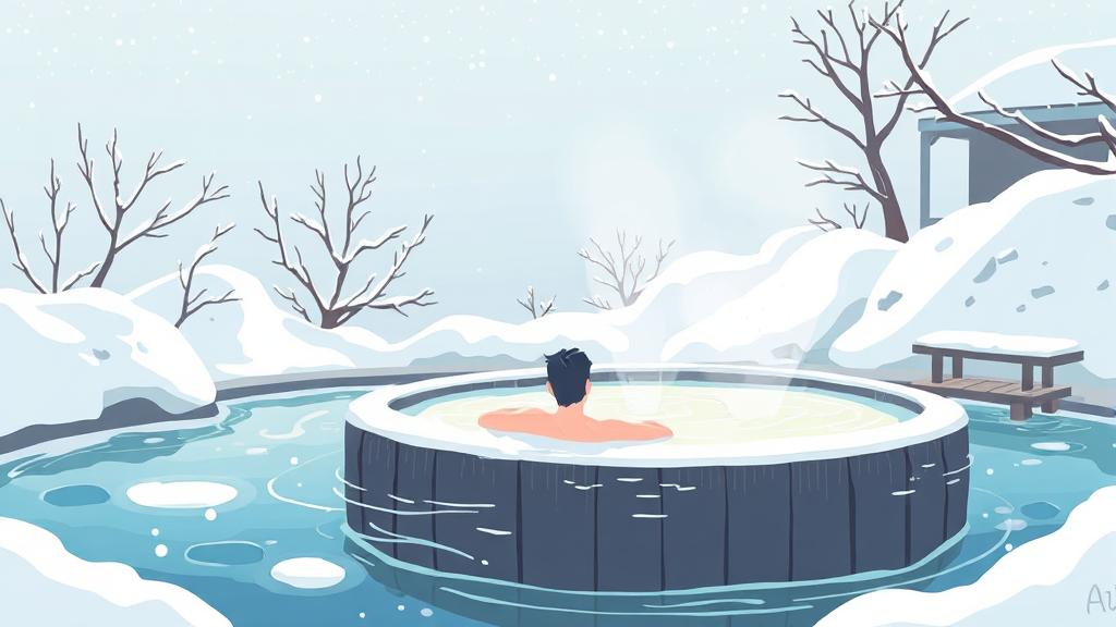 2박 3일 일본 겨울 여행 완벽 가이드: 온천, 미식, 절경 & 경비 절약 꿀팁 (2026 최신) 4 일본 온천 명소 Best 3 (illustration 스타일)