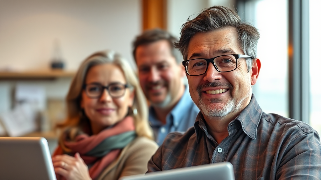 성공 구직 꿀팁 (realistic 스타일)