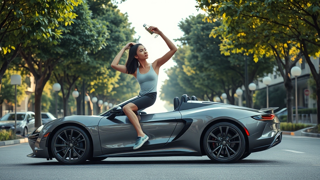 운전 중 실천 팁 (realistic 스타일)