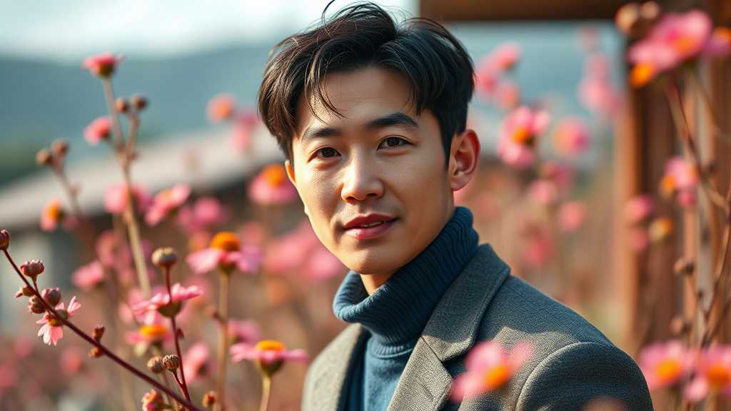 장용원 배우의 성장 과정과 앞으로의 가능성 (realistic 스타일)