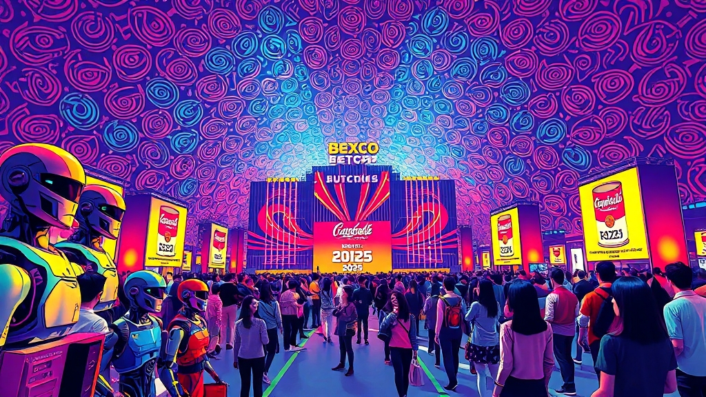 BUTECH 2025, 역대 최대 규모 개최 (popart 스타일)