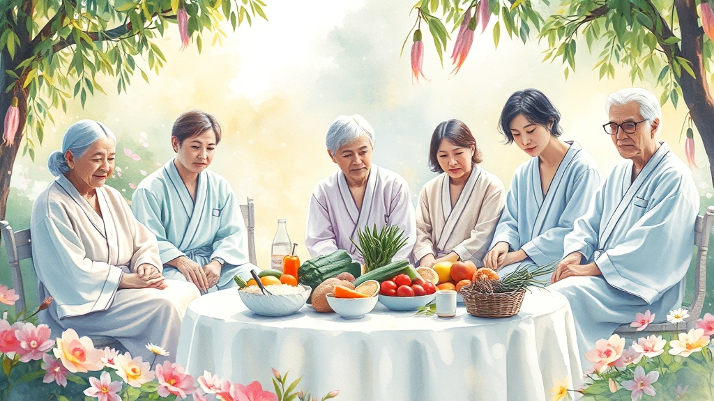 통풍 악화 음식 10가지 (watercolor 스타일)