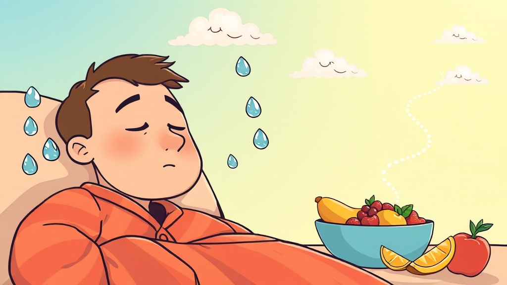 비염 증상 개선을 위한 종합 관리 전략! (cartoon 스타일)