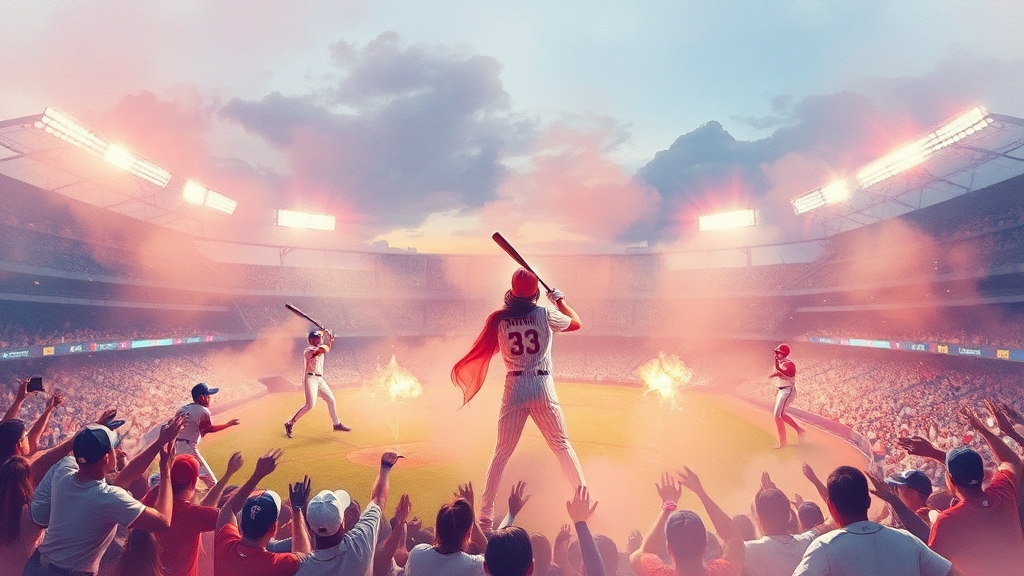 한국시리즈 1차전, 꿈의 대결 (watercolor 스타일)