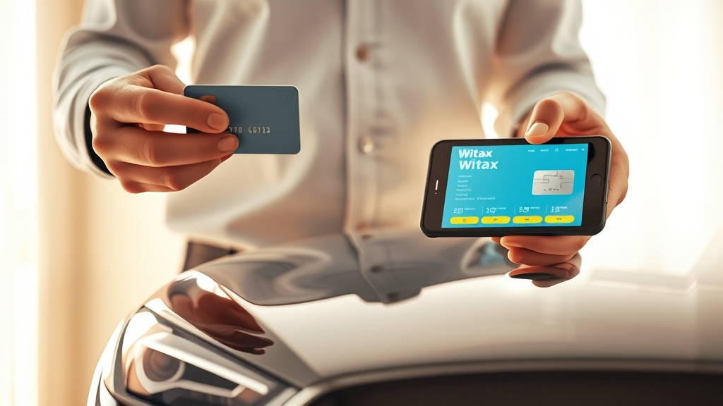 자동차세, 어떻게 납부해야 이득일까요? (realistic 스타일)