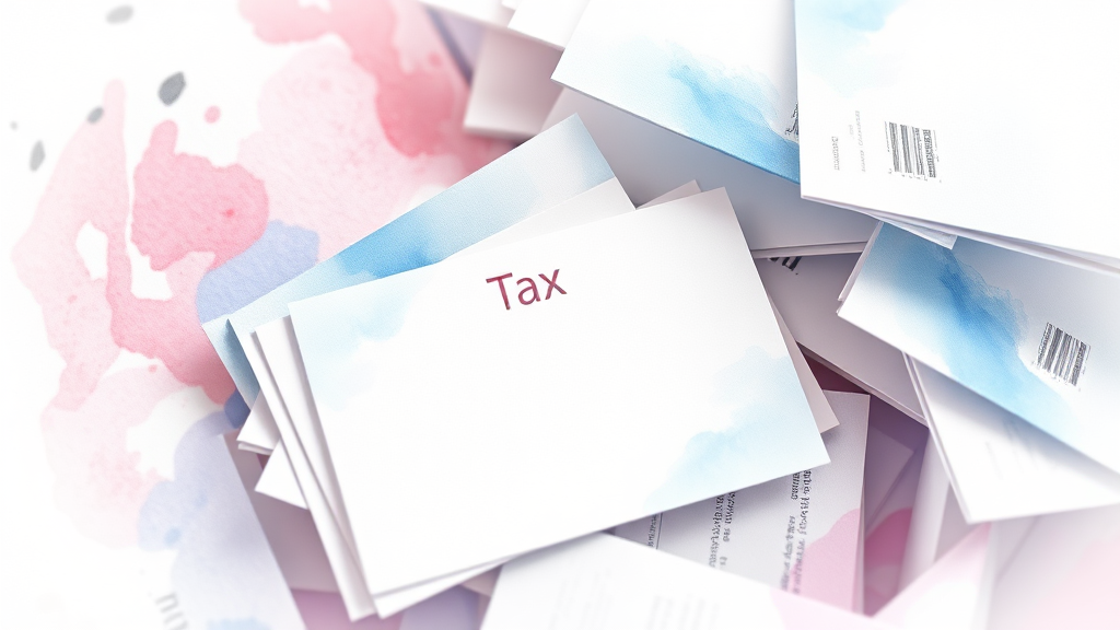 부가세 절세, 실전 전략과 사례 (watercolor 스타일)