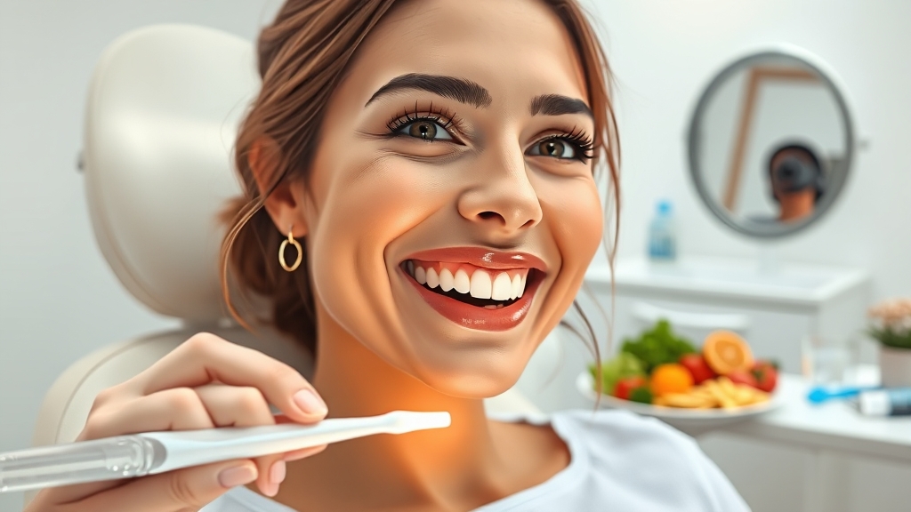 치과 치료, 입냄새 해결책 (illustration 스타일)