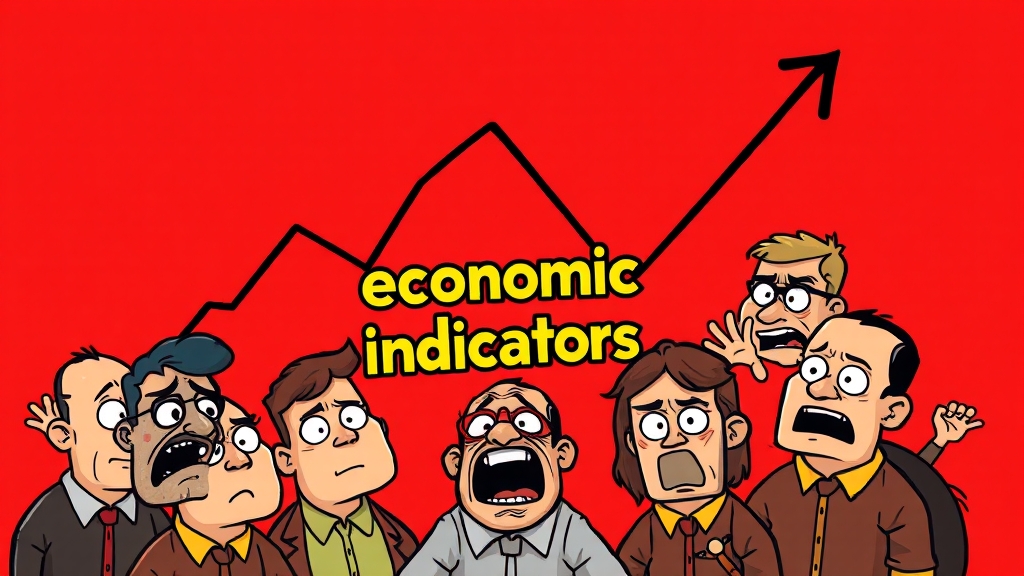 경제 지표, 증시에 어떤 영향을 줄까? (cartoon 스타일)