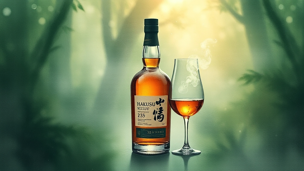 하쿠슈 25년 즐기는 방법 및 보관 (watercolor 스타일)