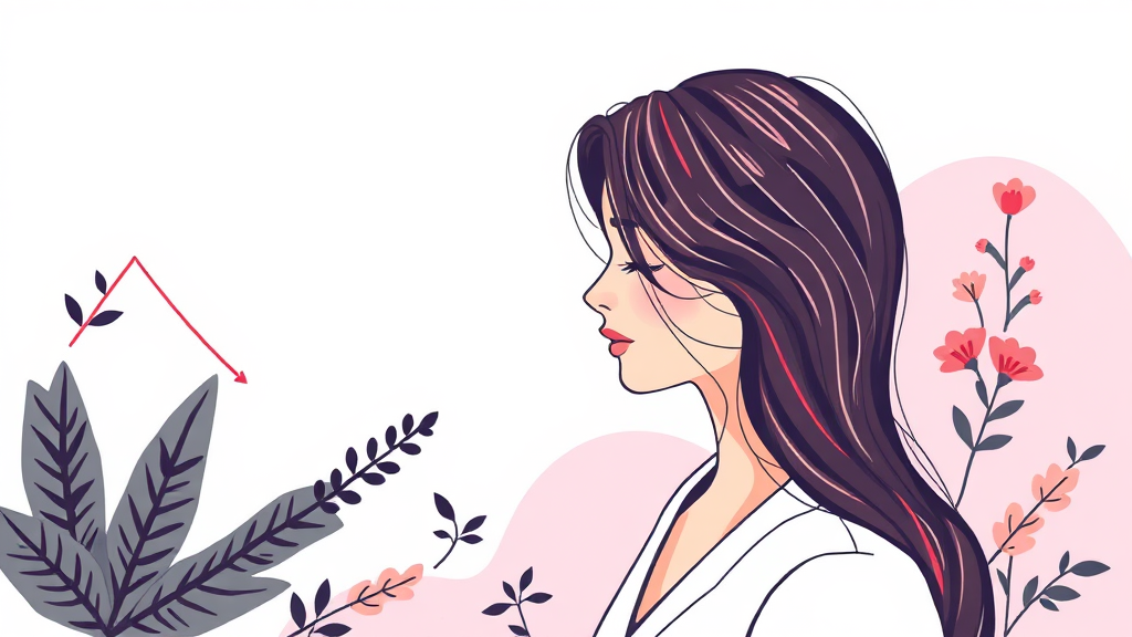 주가 상승 vs 하락 요인 (illustration 스타일)