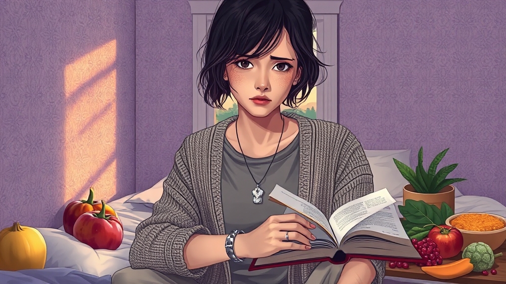 빈혈, 무엇이 문제일까요? (realistic 스타일)