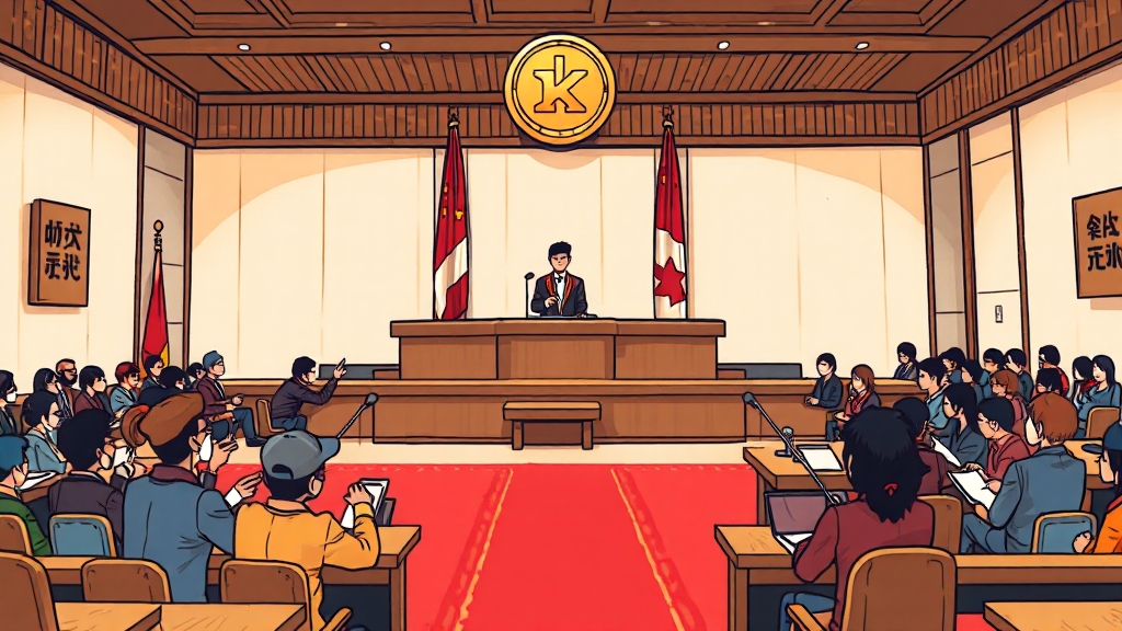 K-스테이블코인 도입 논란 설명 만화 이미지