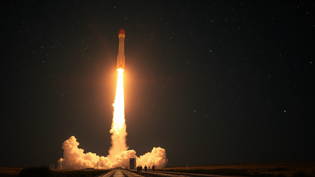 결론: 꿈과 희망을 쏘아 올리길 (realistic 스타일)