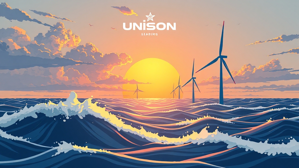 해상풍력 시장, 유니슨의 기회는? (illustration 스타일)