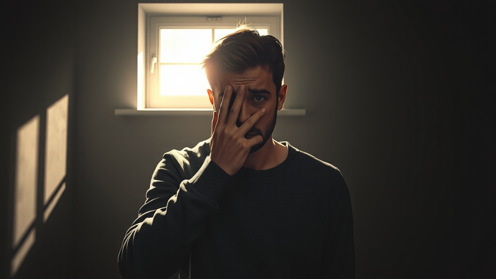 HSP가 일상에서 겪는 어려움 (realistic 스타일)