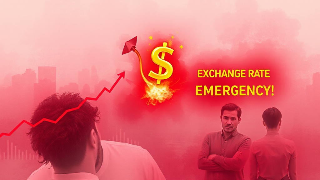 최근 환율, 왜 중요할까요? (watercolor 스타일)