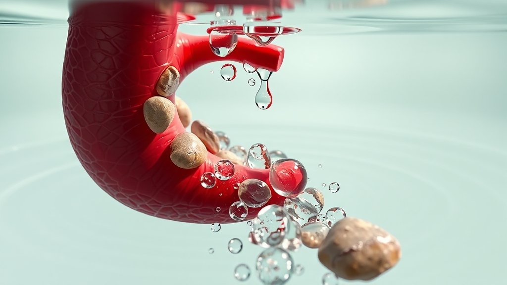 요로결석 치료: 약물, 시술, 수술 (realistic 스타일)