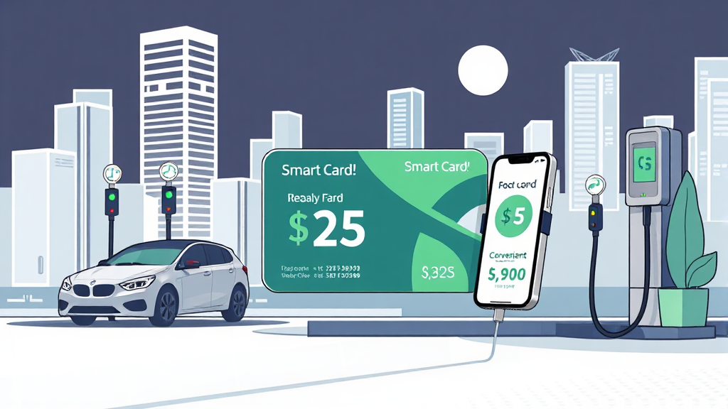 환경부 전기차 카드, 이것만은 꼭 알아두세요! (illustration 스타일)