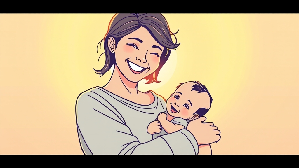 육아휴직 기간 및 잔여 기간 사용 (illustration 스타일)