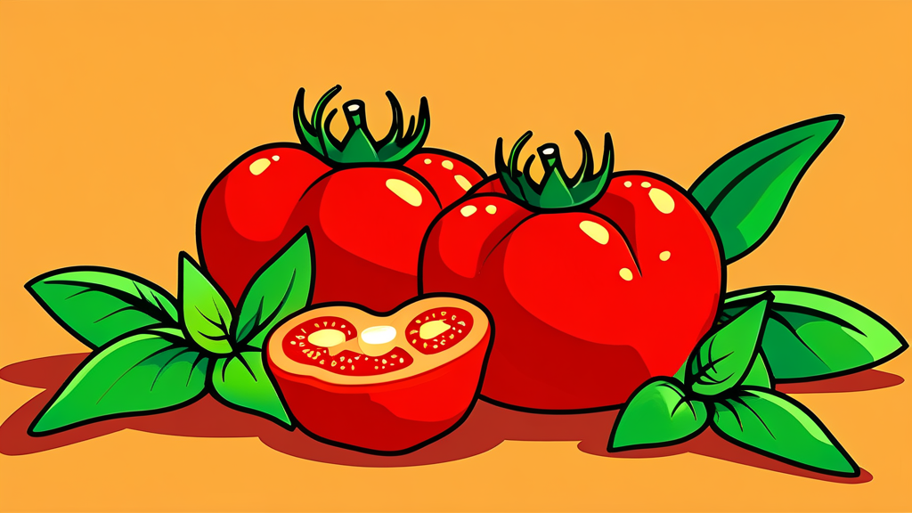 피부 미용과 생기 부여 (cartoon 스타일)