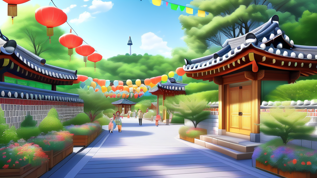 2026년 서울 어린이날, 놓치면 후회할 무료 행사 총정리 (realistic 스타일)