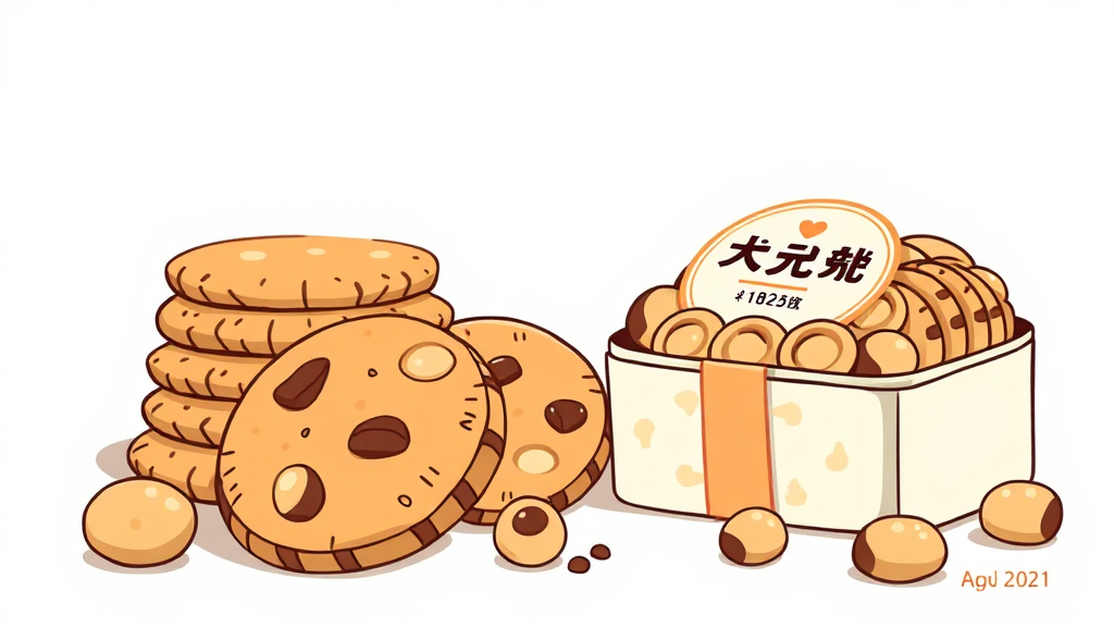 제니쿠키 마카다미아 핵심 정보 (illustration 스타일)