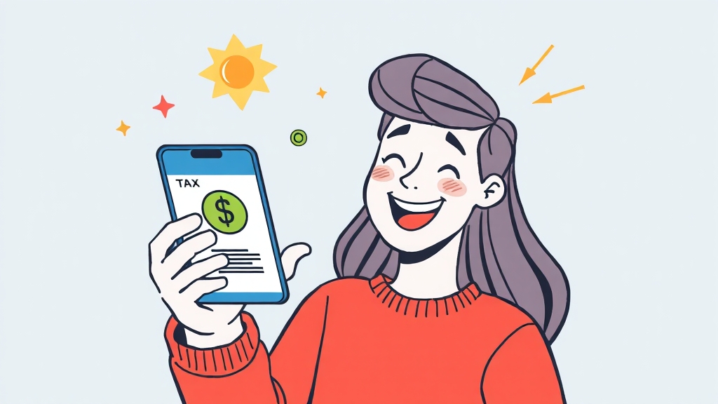 환급 계좌 등록 및 변경 (illustration 스타일)