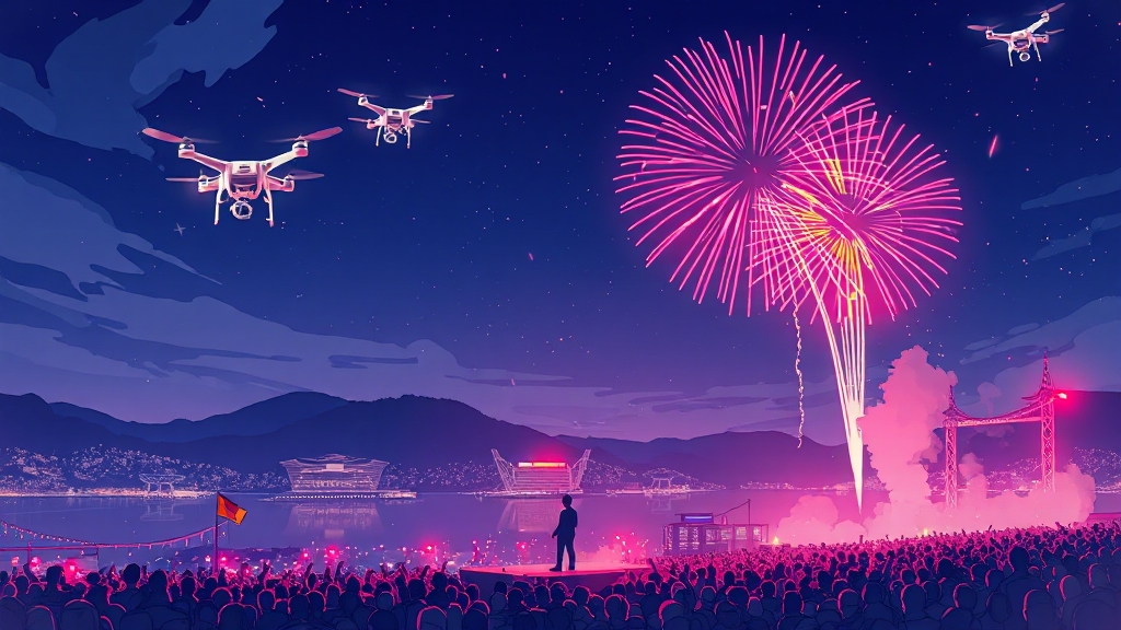 지드래곤 공연 핵심 정보 (illustration 스타일)