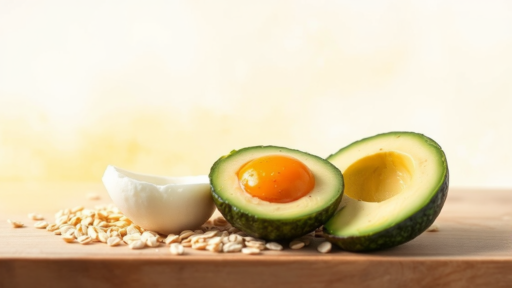 포만감을 높여 군것질을 줄이는 음식 (watercolor 스타일)