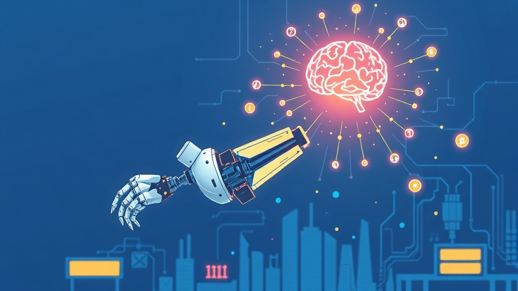 제조업 AI, 왜 필요할까? (illustration 스타일)