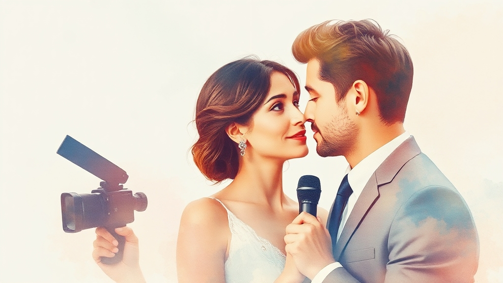 나이 차 논란 (watercolor 스타일)