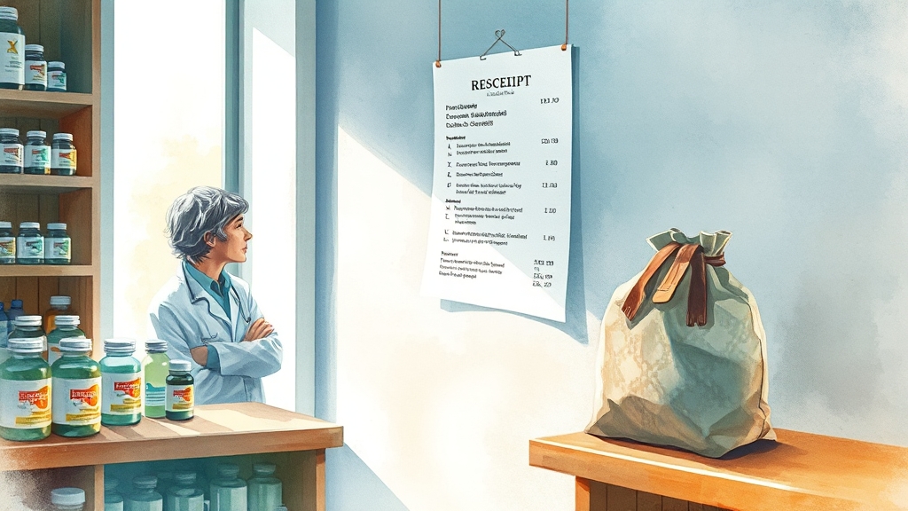 약제비 청구, 어떤 경우에 가능할까요? (watercolor 스타일)