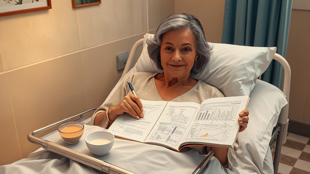 대장내시경 후 관리법 (realistic 스타일)