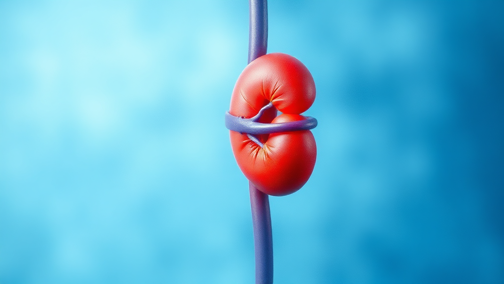 신장 건강 확인 검사 및 수치 (watercolor 스타일)