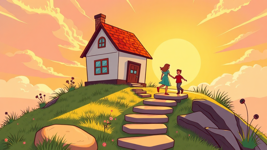 디딤돌대출, 똑똑하게 이용하는 꿀팁 (cartoon 스타일)