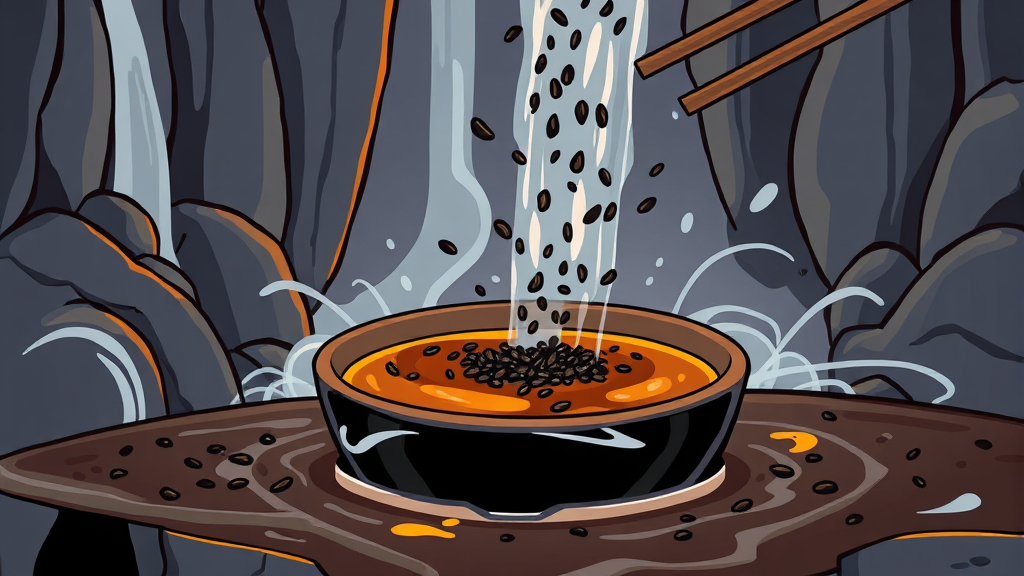 흑임자 소스 레시피