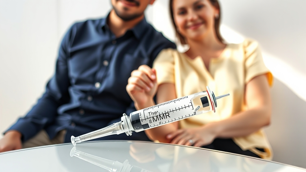 성인 홍역 예방접종, 왜 필요할까요? (realistic 스타일)