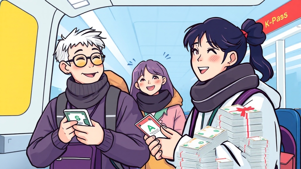 K패스란 무엇일까요? (illustration 스타일)