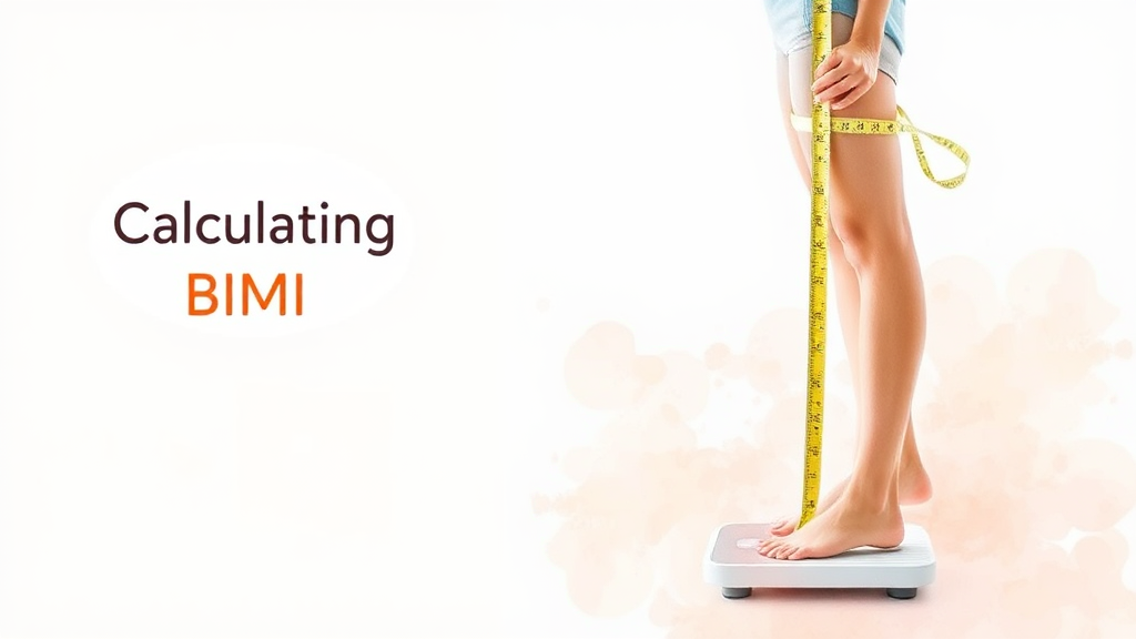 BMI 계산 방법 및 기준 (watercolor 스타일)