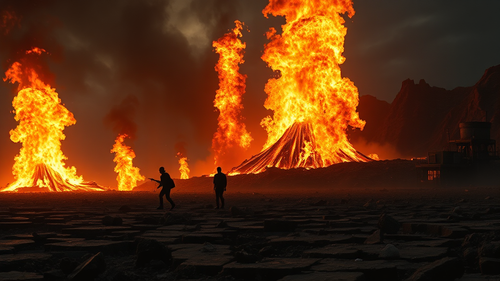 향후 지진 발생 가능성 (realistic 스타일)