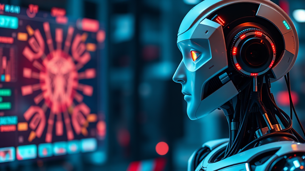 기술 혁신 동향 (realistic 스타일)