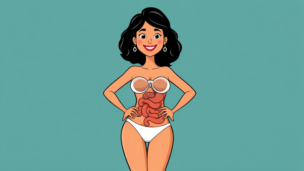 다이어트 효과 (cartoon 스타일)