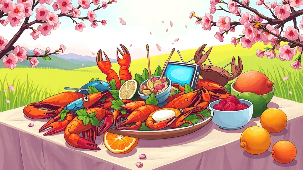 5월 제철 음식, 왜 특별할까? (cartoon 스타일)