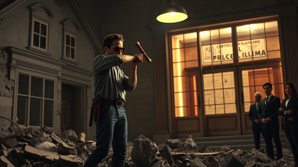 전세사기, 예방이 최선입니다! (realistic 스타일)