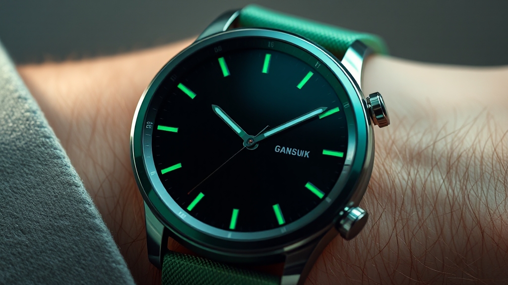 워치7 그린: 색상 분석 & 비교 (realistic 스타일)