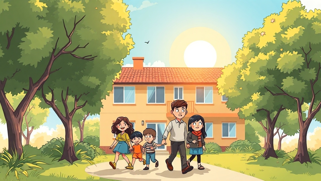 LH 임대주택이란? (cartoon 스타일)