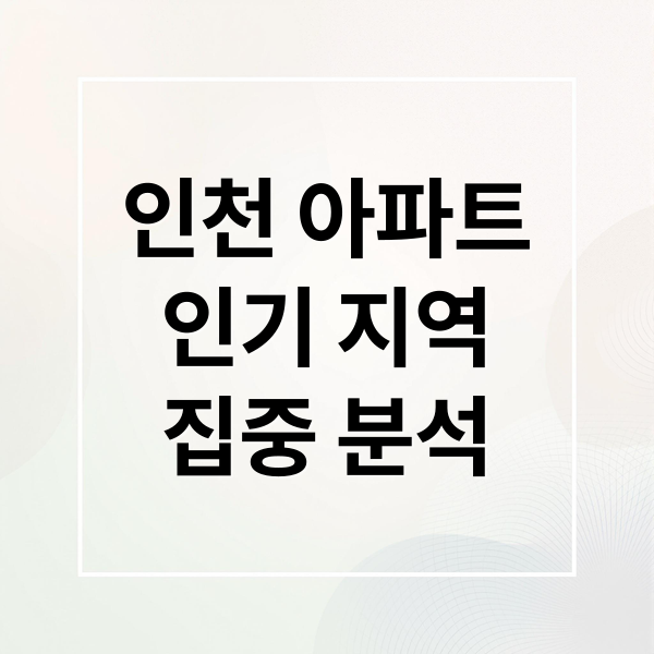 인천 아파트
인기 지역
집중 분석 (인천 아파트 순위)